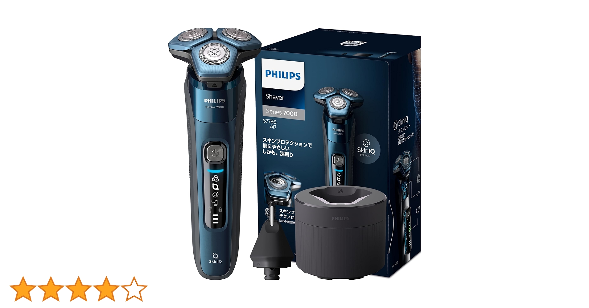 Philips Series7000 S7786 洗浄機付きモデル Amazon | フィリップス 電気シェーバー 7000シリーズ 洗浄機付きモデル